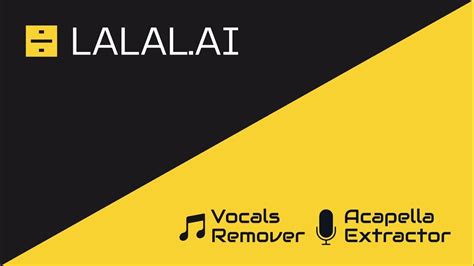 LALAL.AI: Voice or Instrumental Extractor App is Now .